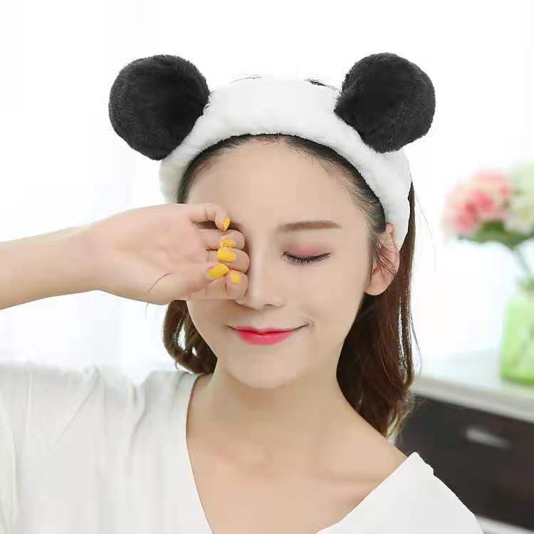Adorable panda headbands