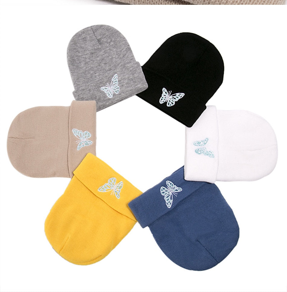 cute butterfly hat outdoor