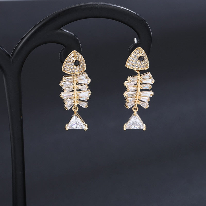 Luxury Fish Earrings