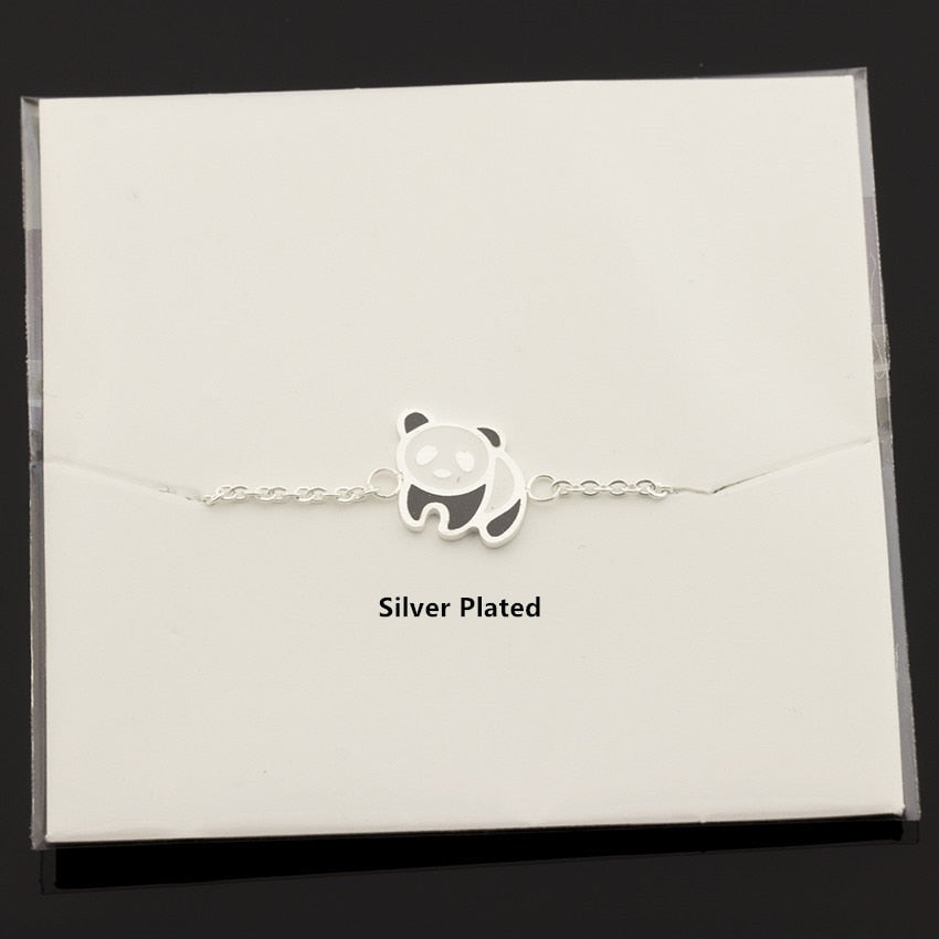Simple Panda Bracelet - animalchanel