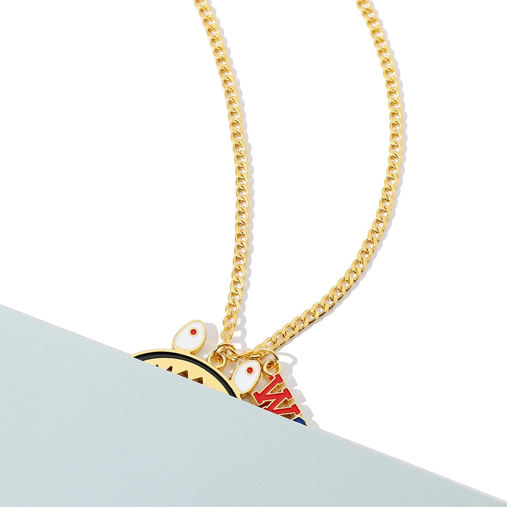Trendy Shark Necklace
