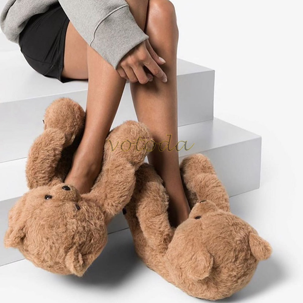 Adorable Bear Slippers