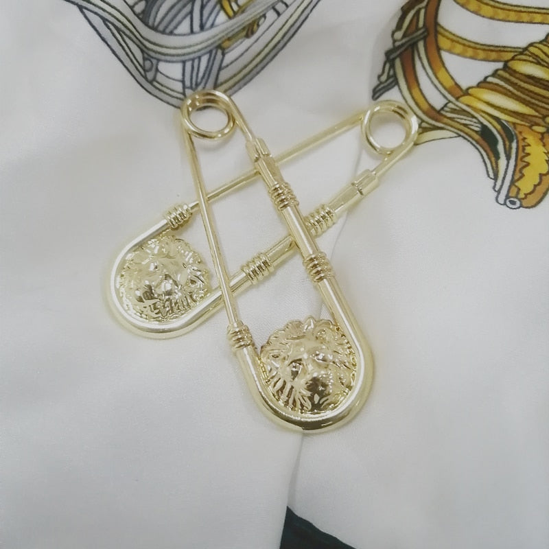 Amazing Lion Pin Brooch - animalchanel