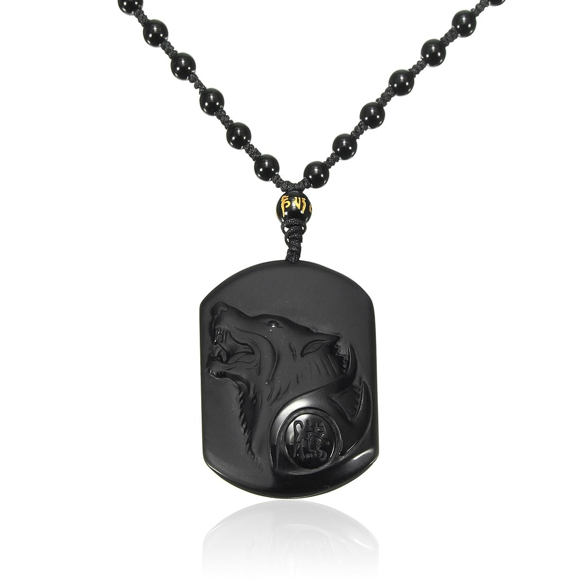 Unique Wolf Amulet Short Necklace - animalchanel