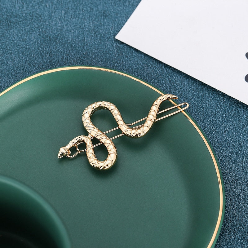 Luxury snake hairpin - animalchanel