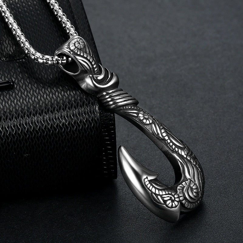 Luxury Fishing Hook Necklace