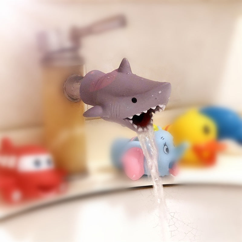 Unique shark faucet extender water