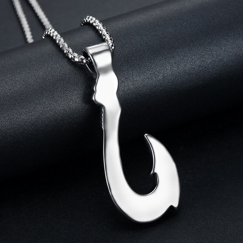 Luxury Fishing Hook Necklace