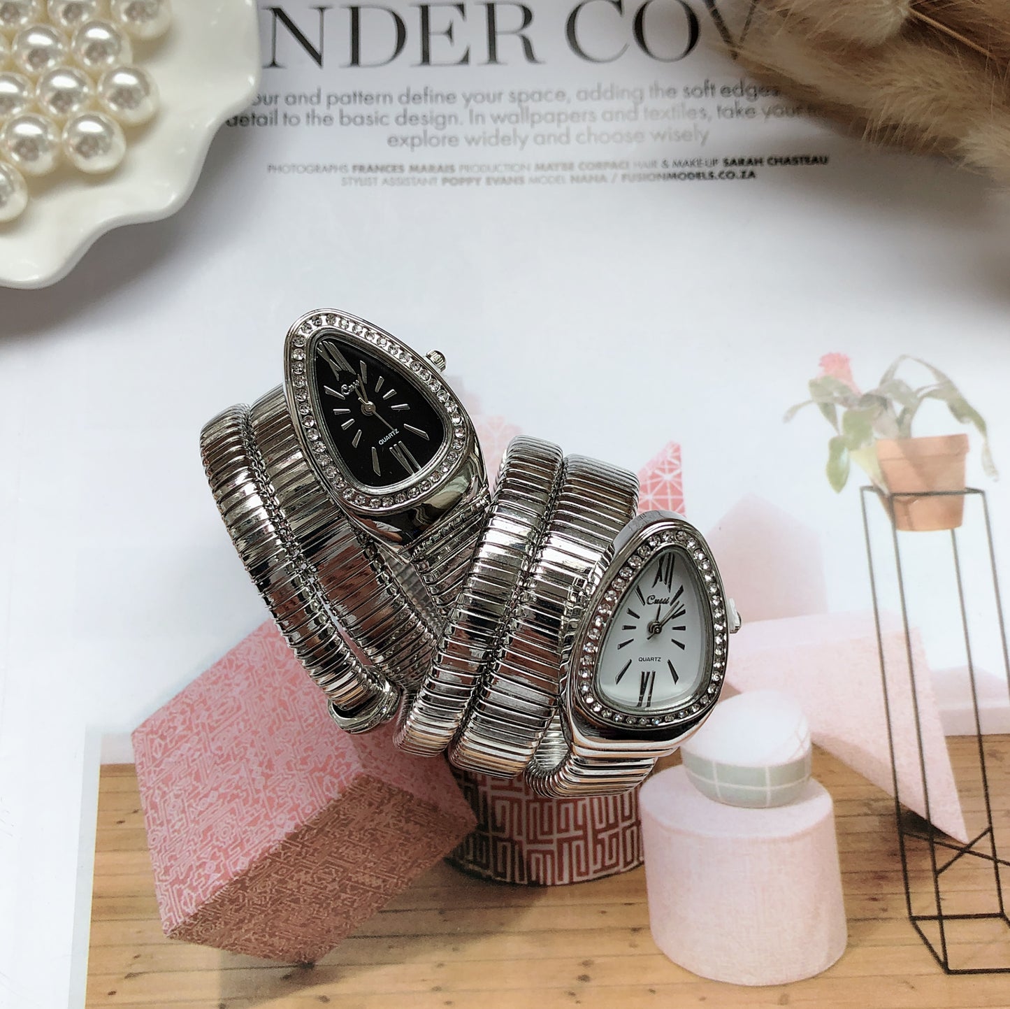 Elegant Snake Wemen Watch - animalchanel