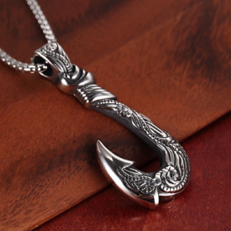Luxury Fishing Hook Necklace