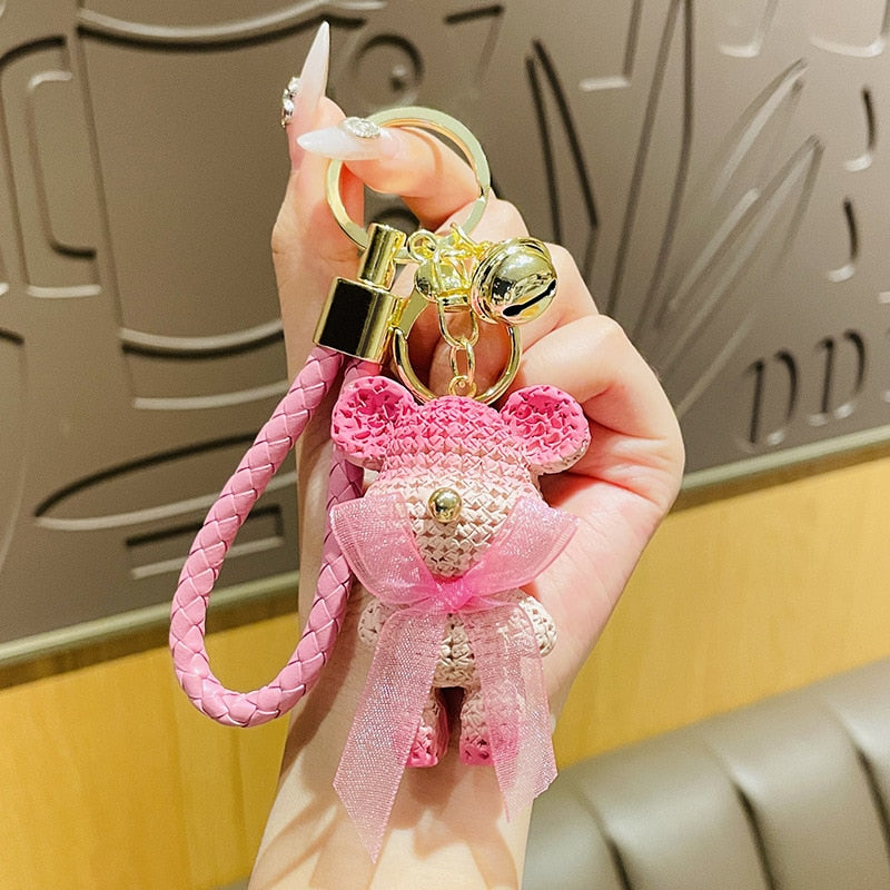 Cute Bear Keychain