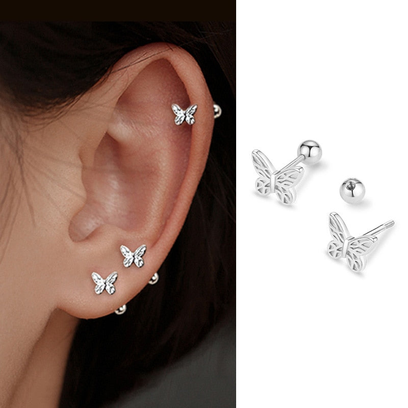 Cute Simple Butterfly Earrings