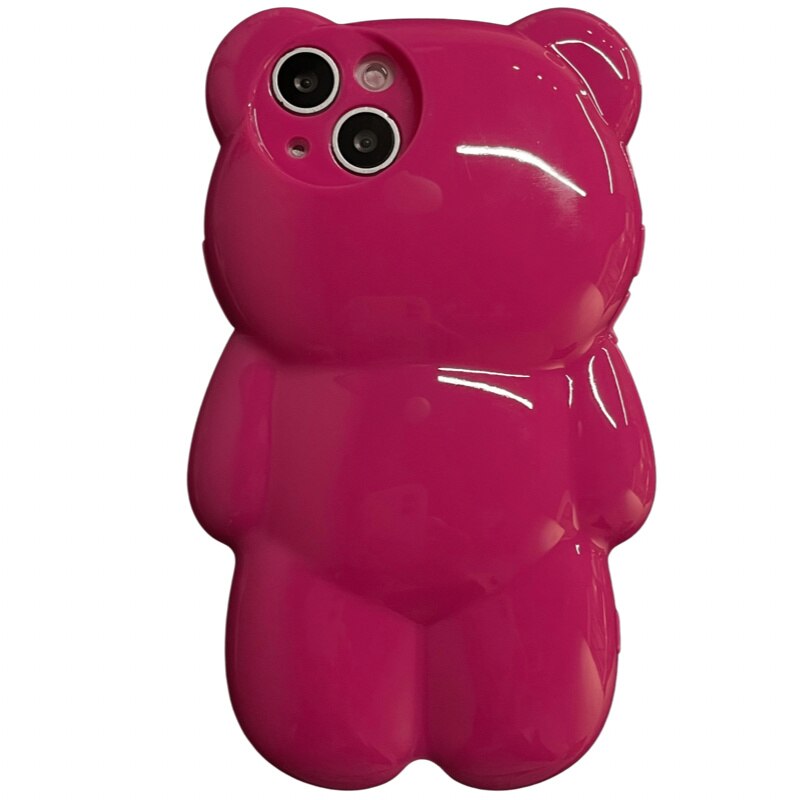 Cute 3D Bear Phone Cover