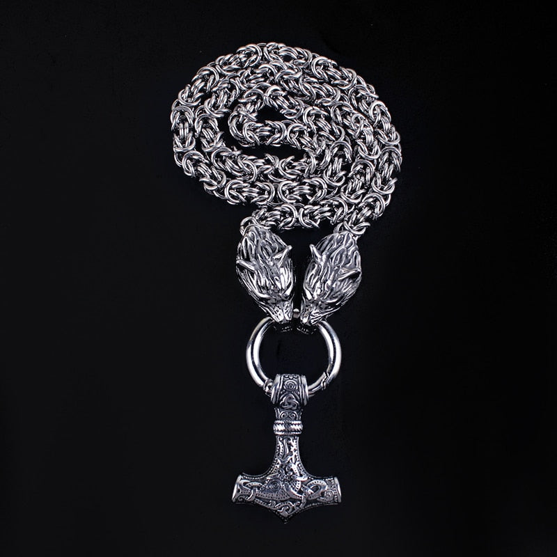 Amazing Viking Wolf Necklace