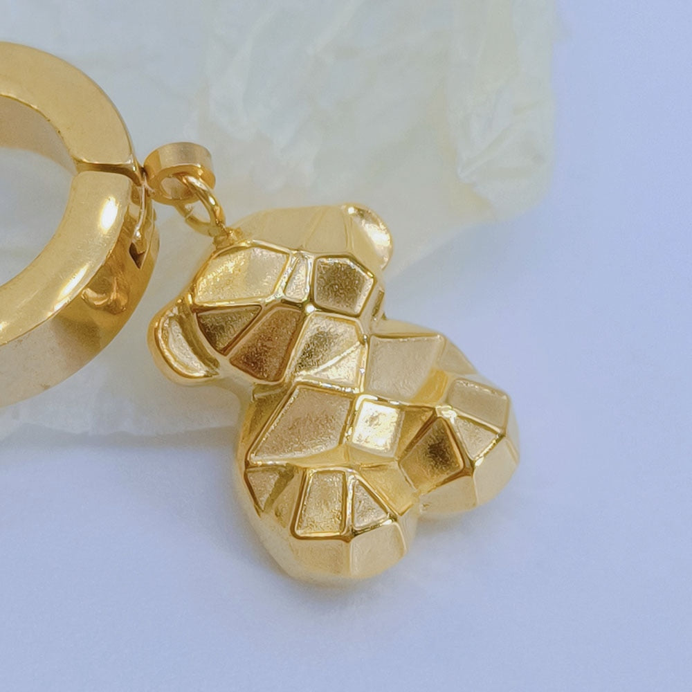 Luxury Bear Earring
