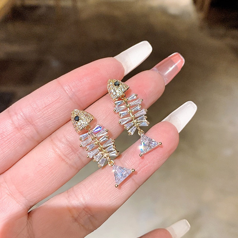 Luxury Fish Earrings