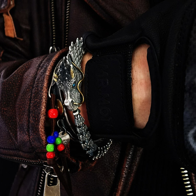 Unique Three-dimensional dragon Bracelet