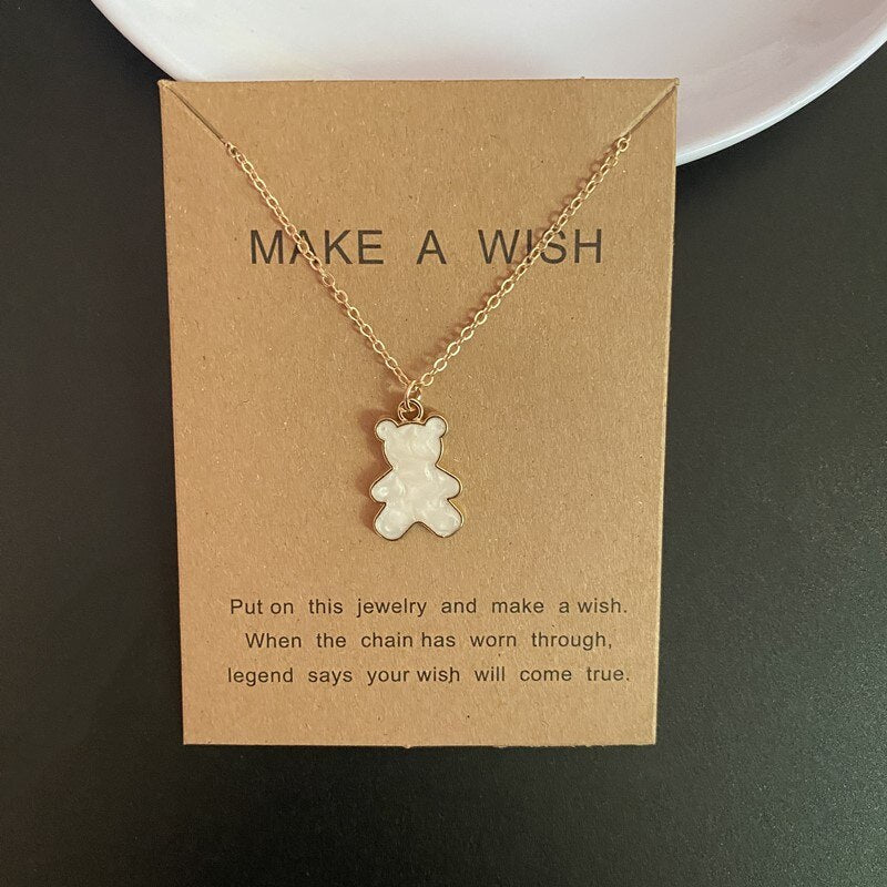 Cute Lovely Bear Necklace