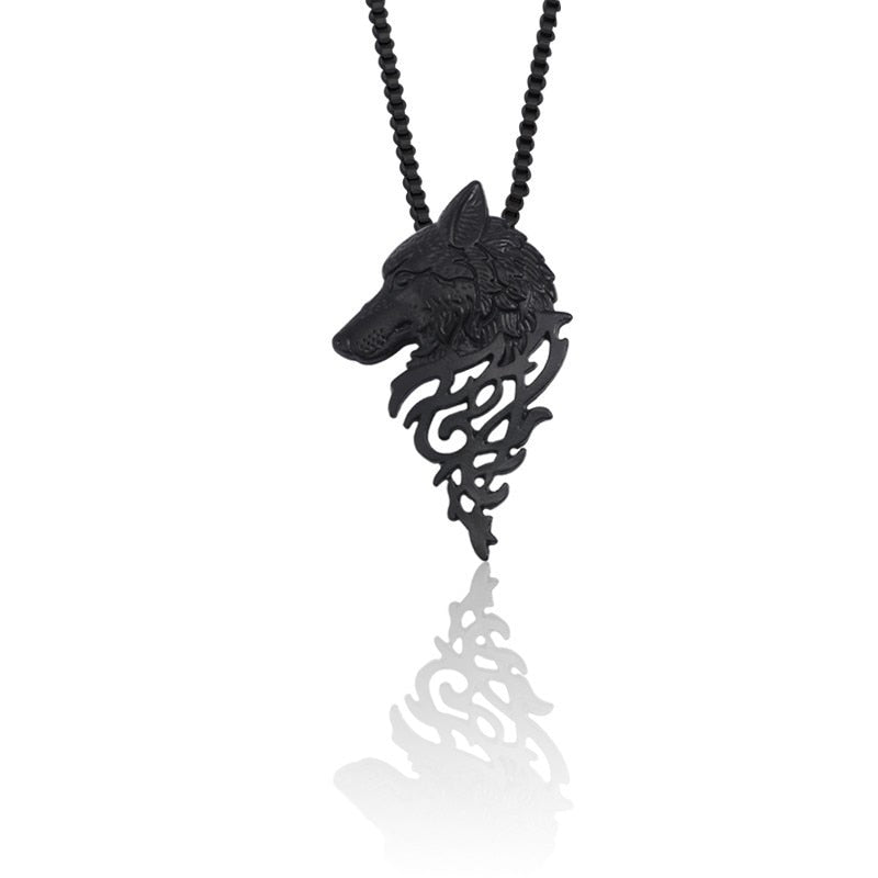 Amazing wolf necklace - animalchanel