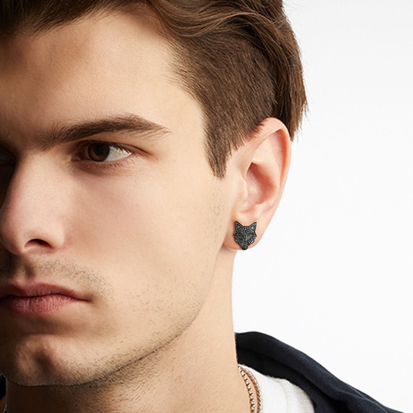 Viking Wolf Earrings - animalchanel