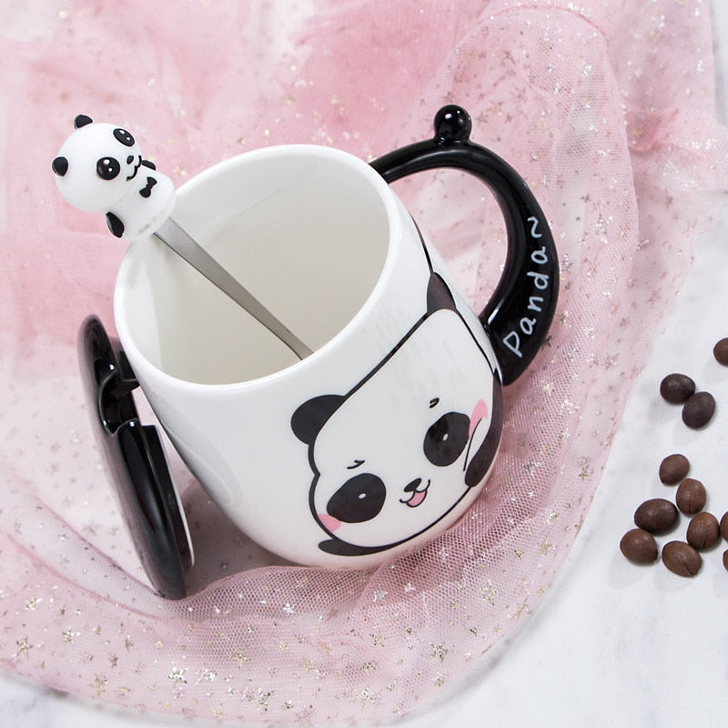 Amazing 3D panda coffee mugs - animalchanel
