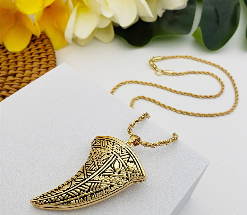 Unique Shark Teeth Necklace