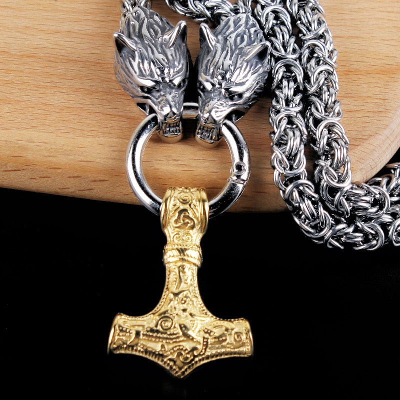 Amazing Viking Wolf Necklace