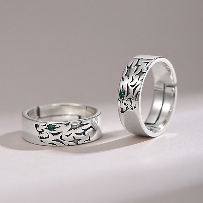 Luxurious Wolf Rings