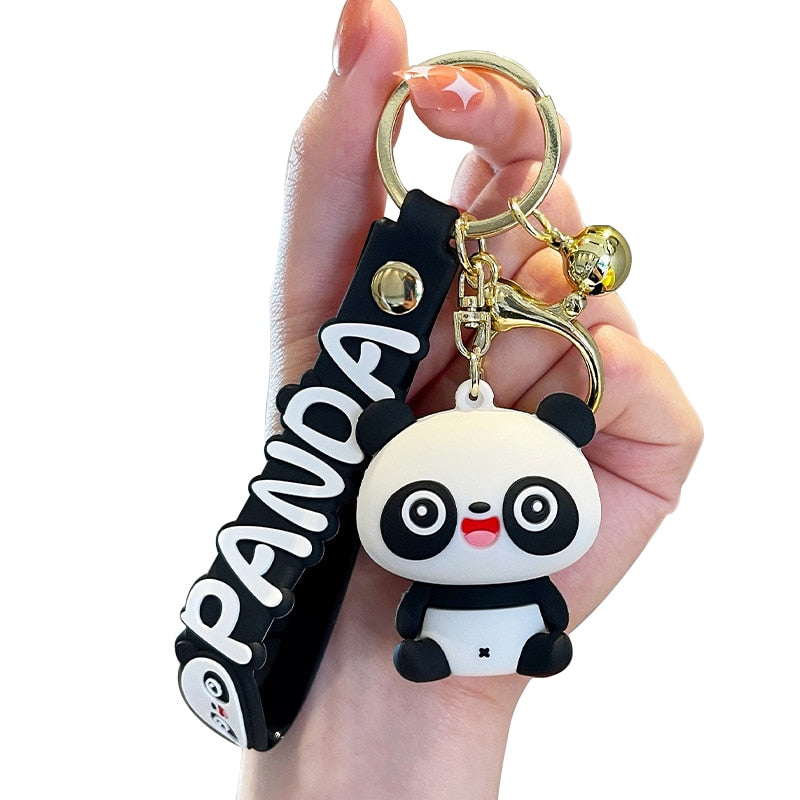 Cute Panda Keychain