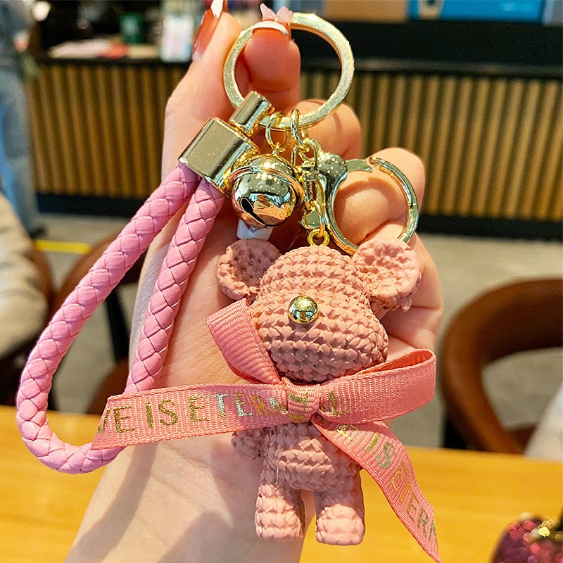 Cute Bear Keychain