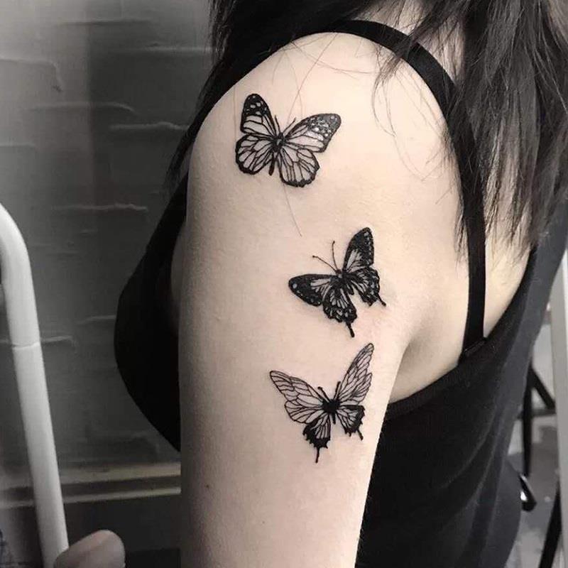 Luxury Butterfly Temporary Tattoo