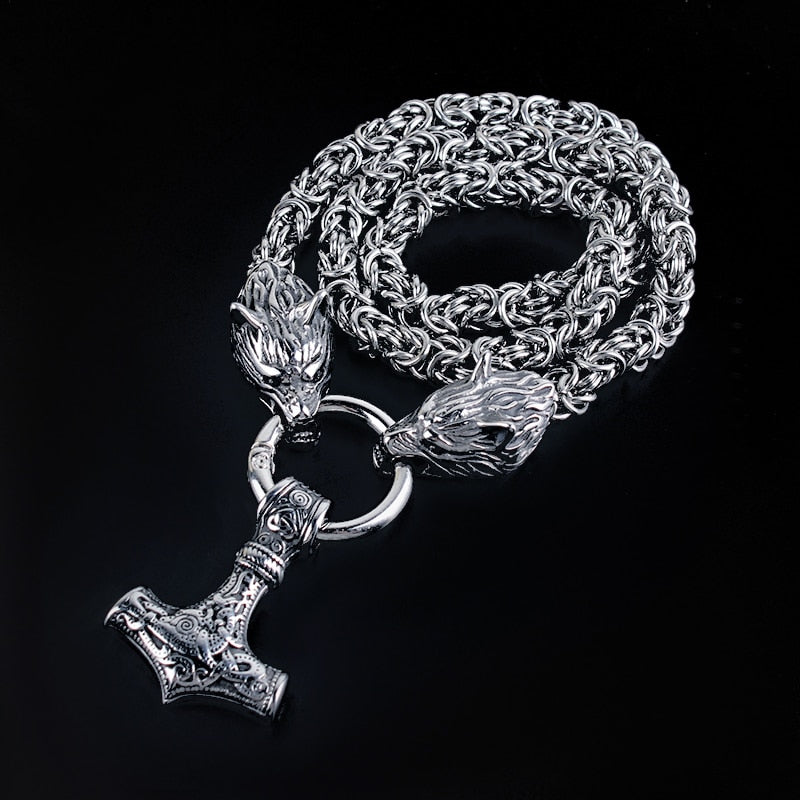 Amazing Viking Wolf Necklace