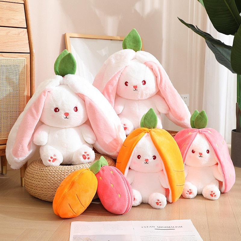 Such a Cute Reversible Plush Bunnies