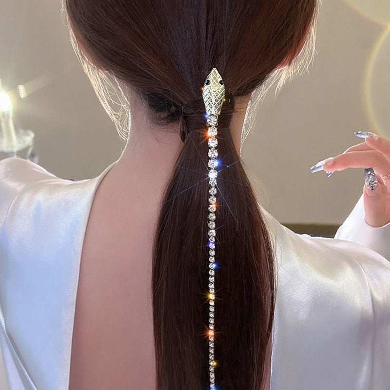 Luxury Snake Hair Band - animalchanel