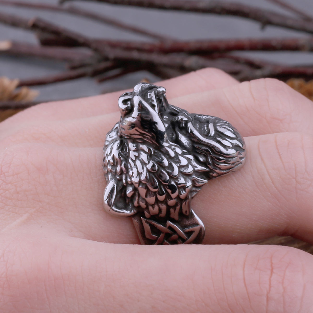Unique Viking Bear Ring