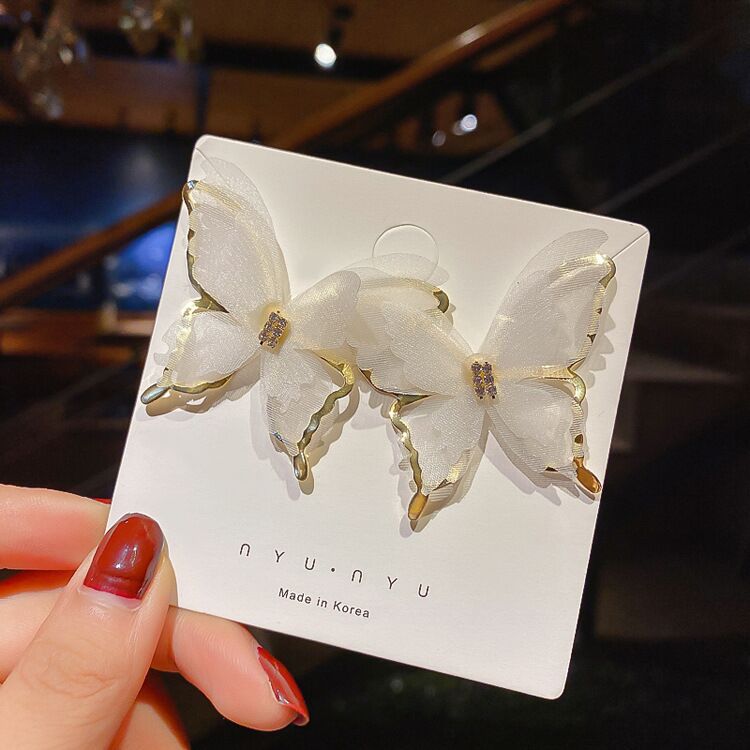 Elegant Butterfly S925 Silver Earrings - animalchanel