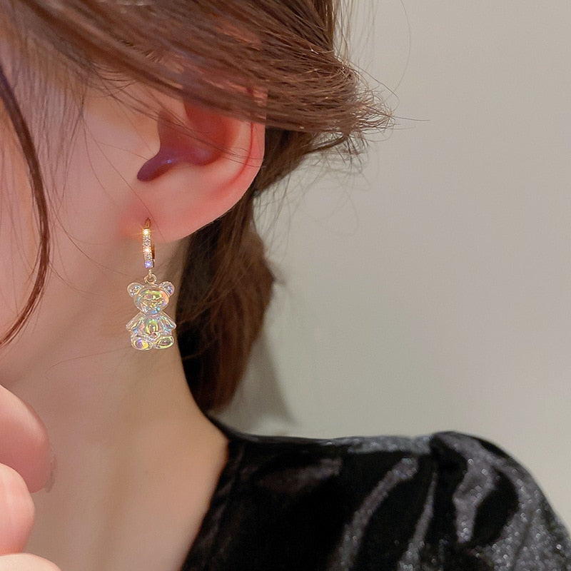 Adorable bear Candy Gummy earring