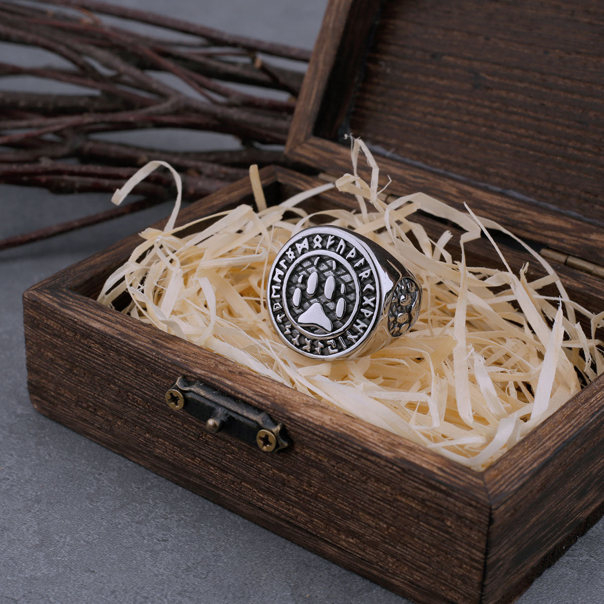 Unique Viking Bear claw Ring