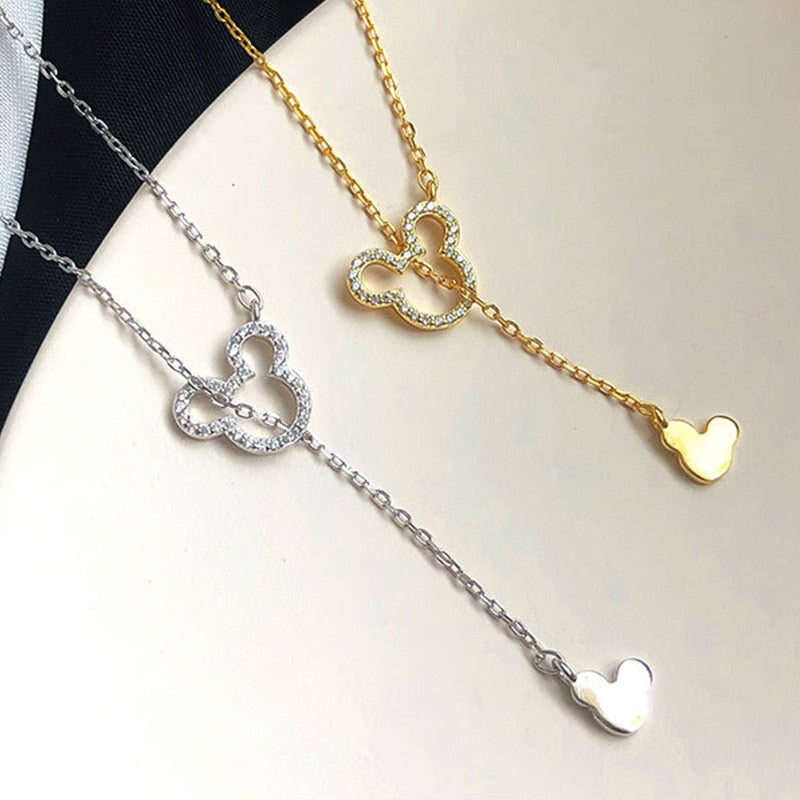 Luxury Crystals Bear Necklace