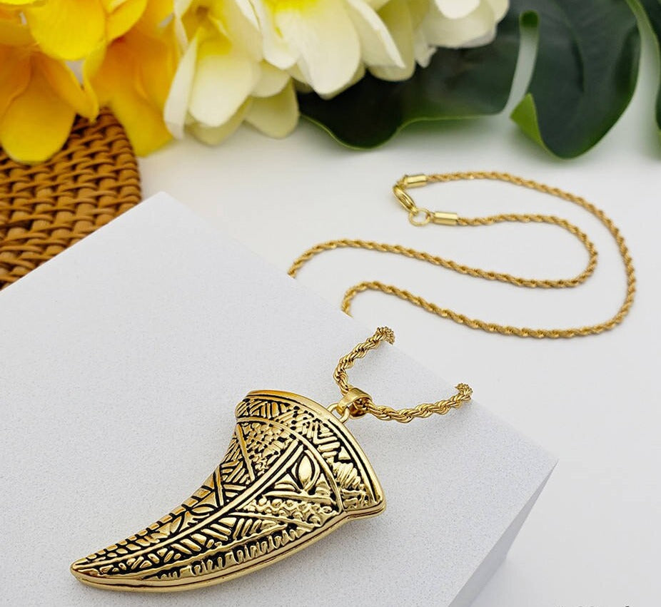 Unique Shark Teeth Necklace