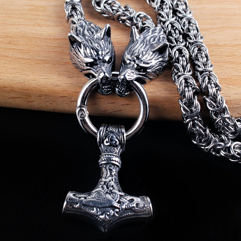 Amazing Viking Wolf Necklace