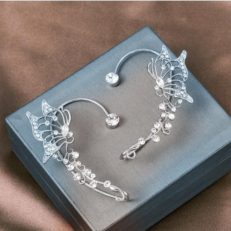 Luxury Butterfly Elf Earrings