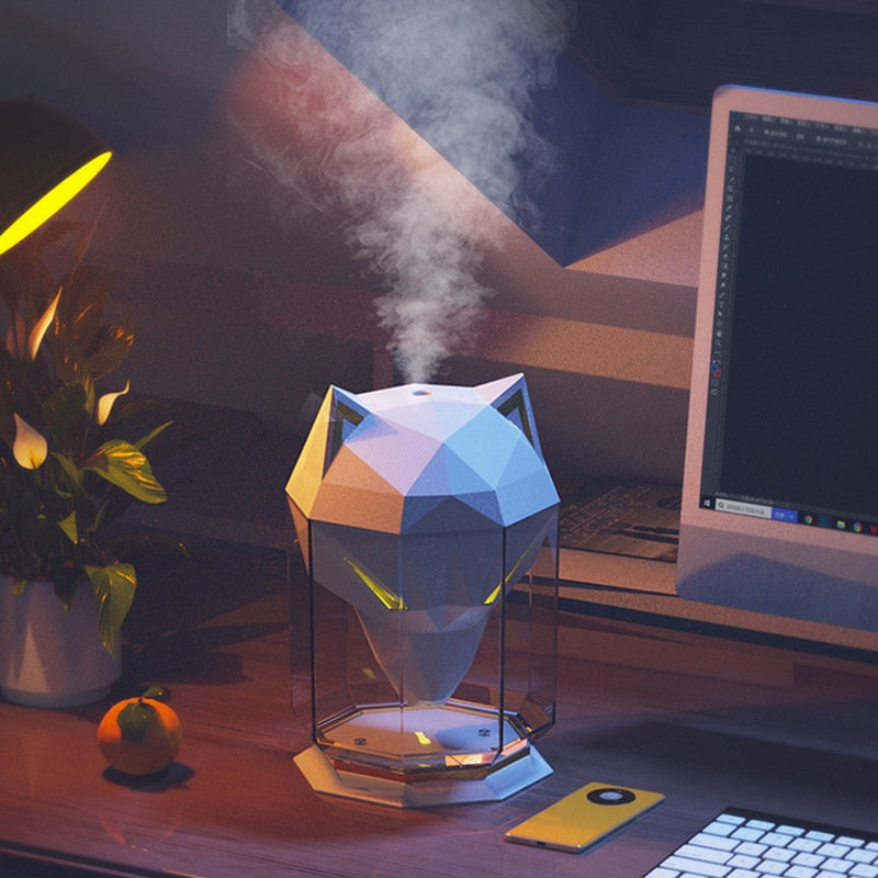 premium Wolf Head Humidifier