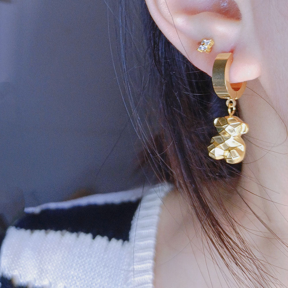 Luxury Bear Earring