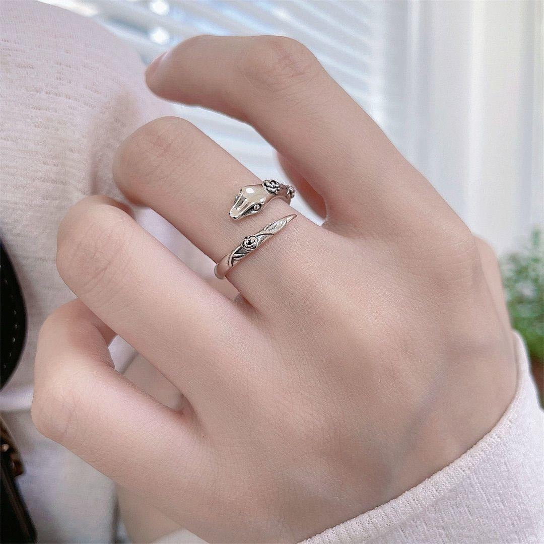 Unique Snake Rings - animalchanel