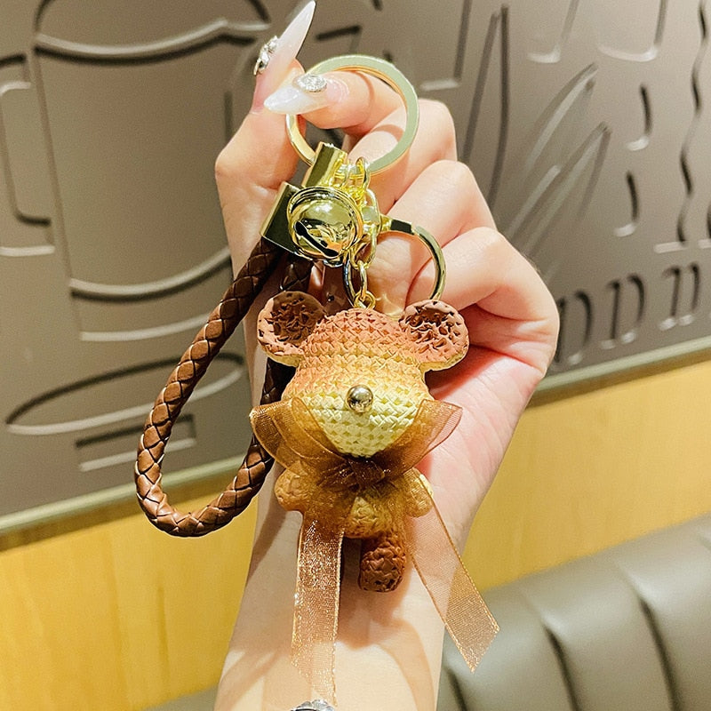 Cute Bear Keychain