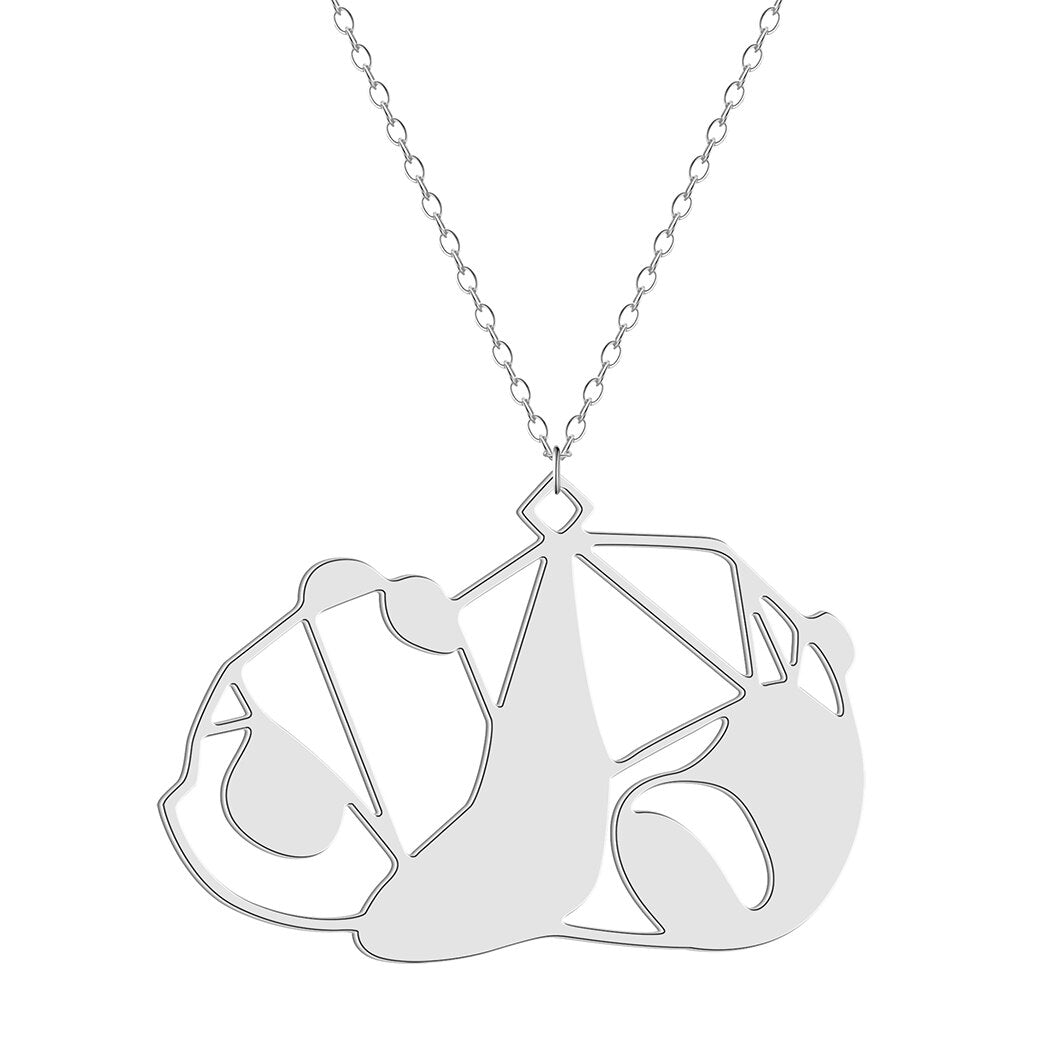 Simple Panda Necklace