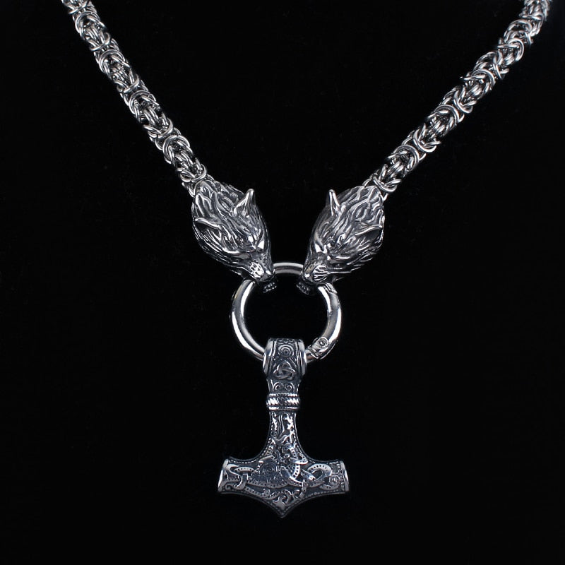 Amazing Viking Wolf Necklace