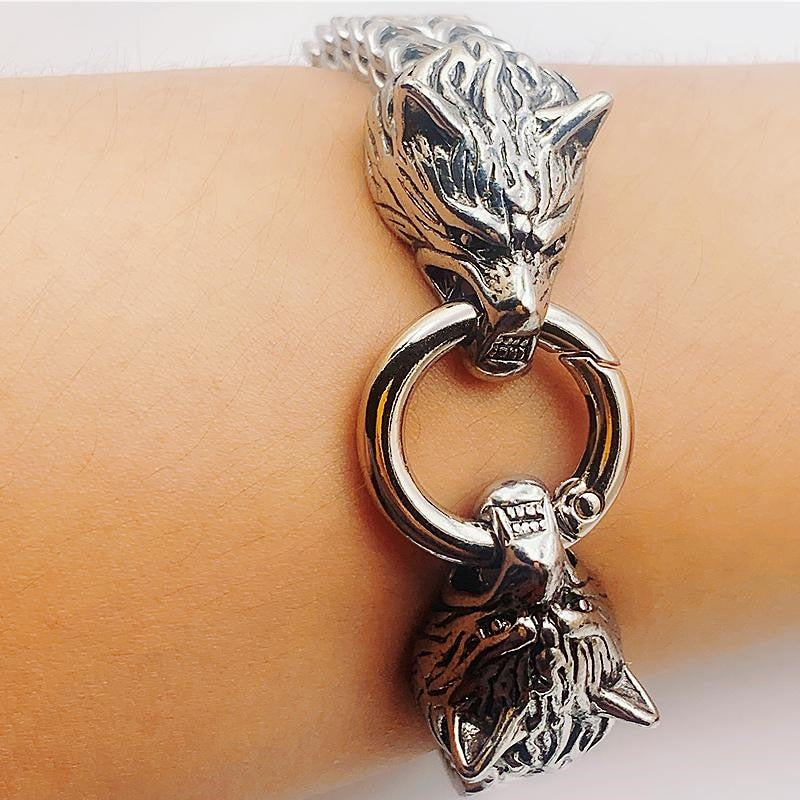 Wolf Head Bracelet - animalchanel