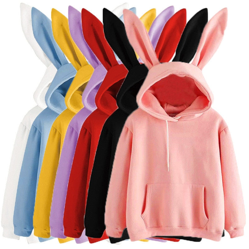Adorable Bunny Hoodie with Ears